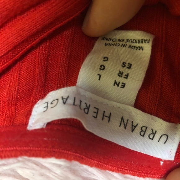 Red body suit - Picture 2 of 6